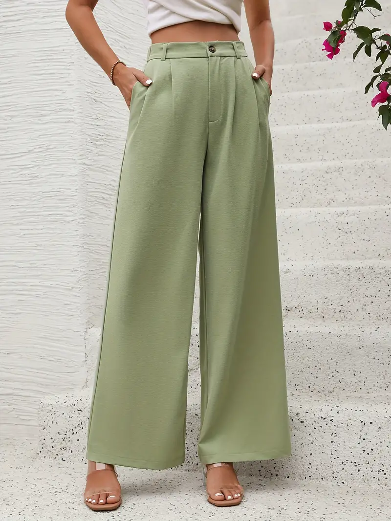 sage green trousers | MakeOutfit.com